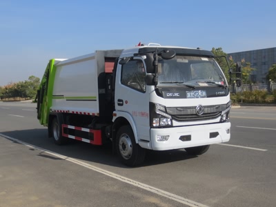 國六東風(fēng)8噸壓縮式垃圾車