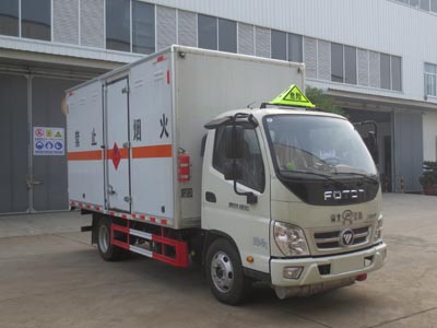 江特牌JDF5041XRYB6型易燃液體廂式運(yùn)輸車
