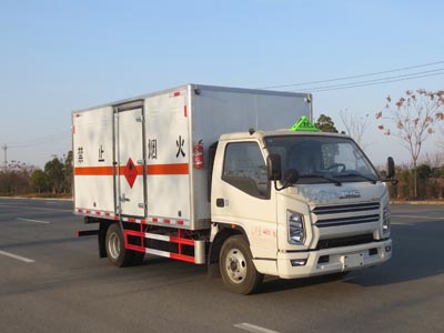 江特牌JDF5041XRQJ6型易燃?xì)怏w廂式運(yùn)輸車
